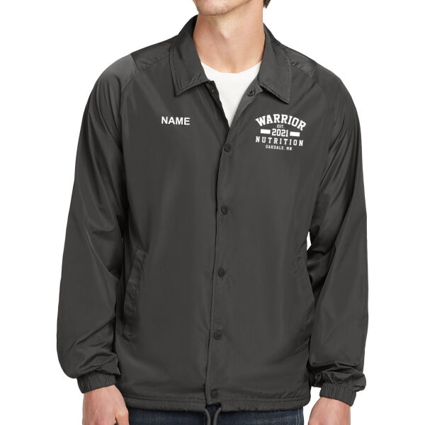 New Era - Coaches Jacket - Printed Logos **Add Name for $5! ** Thumbnail