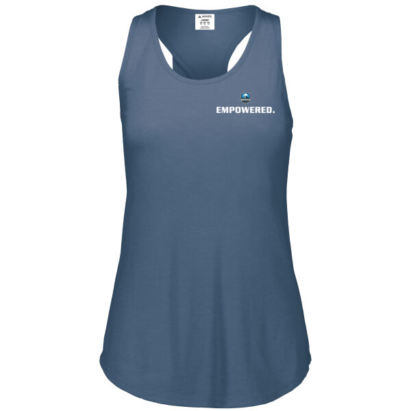 Augusta Sportswear - Ladies Lux Tri-Blend Tank - Printed Logo Thumbnail