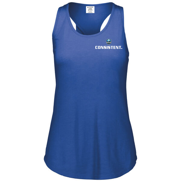 Augusta Sportswear - Ladies Lux Tri-Blend Tank - Printed Logo Thumbnail