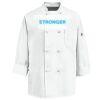 Eight Knot Button Chef Coat with Thermometer Pocket Thumbnail