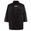 Black Knot Button Chef Coat Thumbnail